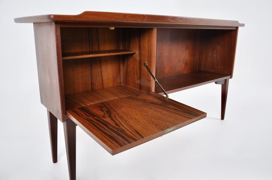 Image 1 of Boomerang bureau Model A10 van Göran Strand voor Lelangs Möbelfabrik, jaren 60