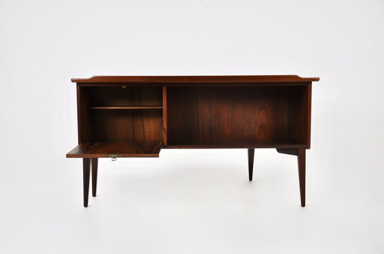 Image 1 of Boomerang bureau Model A10 van Göran Strand voor Lelangs Möbelfabrik, jaren 60