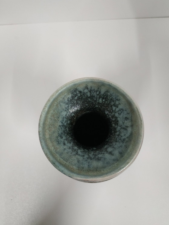 Image 1 of Strehla (Ddr) Keramieken Lava Bloempot/Vaas (West Germany Style)