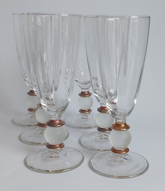 Image 1 of Wijnglas (18) - Aladin Blanc - Glas - Vintage Royal Leerdam