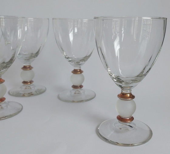 Image 1 of Wijnglas (18) - Aladin Blanc - Glas - Vintage Royal Leerdam