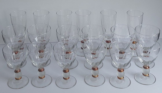 Image 1 of Wijnglas (18) - Aladin Blanc - Glas - Vintage Royal Leerdam