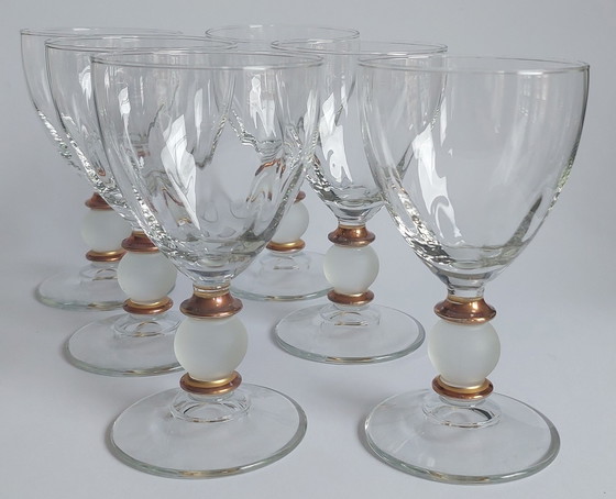 Image 1 of Wijnglas (18) - Aladin Blanc - Glas - Vintage Royal Leerdam