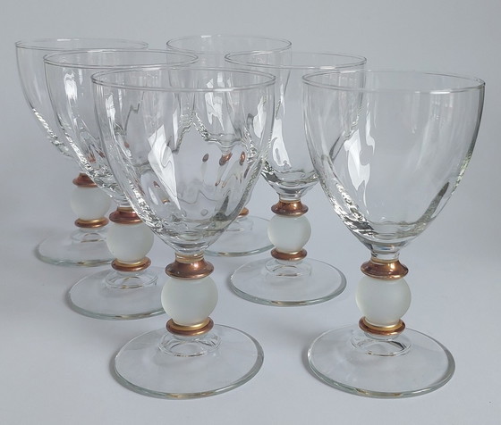 Image 1 of Wijnglas (18) - Aladin Blanc - Glas - Vintage Royal Leerdam