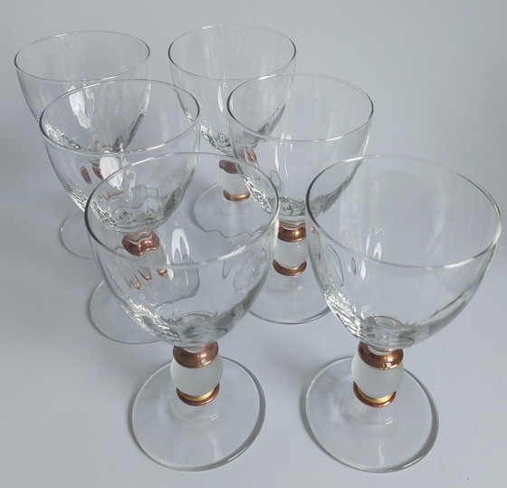 Image 1 of Wijnglas (18) - Aladin Blanc - Glas - Vintage Royal Leerdam