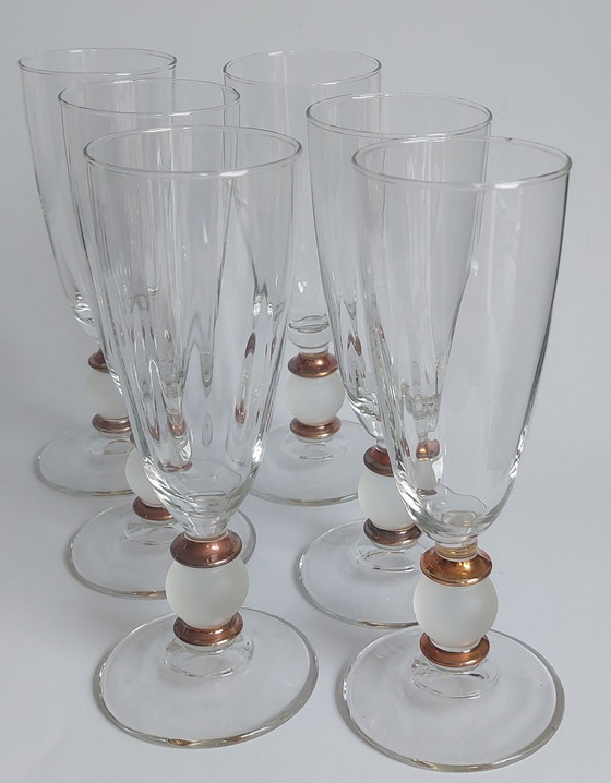 Image 1 of Wijnglas (18) - Aladin Blanc - Glas - Vintage Royal Leerdam