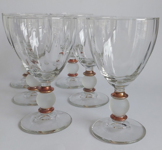 Image 1 of Wijnglas (18) - Aladin Blanc - Glas - Vintage Royal Leerdam