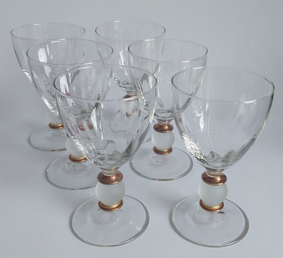 Image 1 of Wijnglas (18) - Aladin Blanc - Glas - Vintage Royal Leerdam