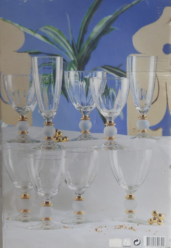 Image 1 of Wijnglas (18) - Aladin Blanc - Glas - Vintage Royal Leerdam