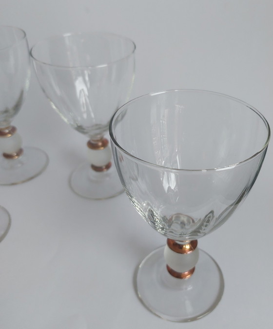 Image 1 of Wijnglas (18) - Aladin Blanc - Glas - Vintage Royal Leerdam