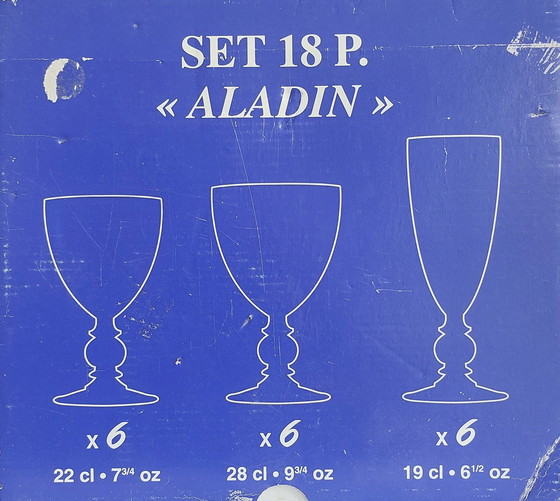 Image 1 of Wijnglas (18) - Aladin Blanc - Glas - Vintage Royal Leerdam