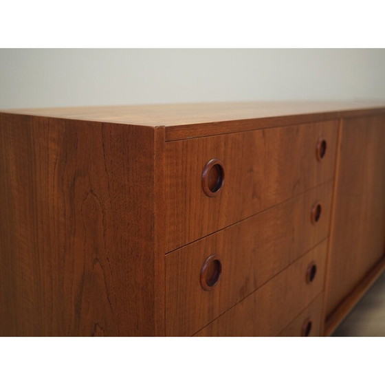 Image 1 of Vintage teakhouten dressoir, Denemarken 1970