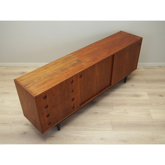 Image 1 of Vintage teakhouten dressoir, Denemarken 1970