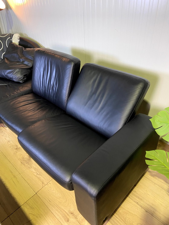 Image 1 of Stressless leren bank Arion leren bankstel