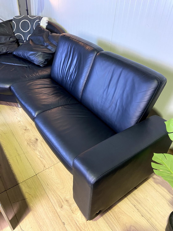 Image 1 of Stressless leren bank Arion leren bankstel