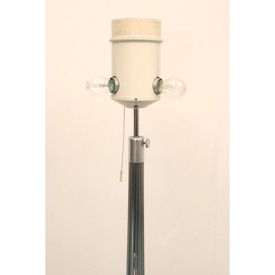 Image 1 of Vintage verstelbare vloerlamp in chroomstaal, Denemarken 1960