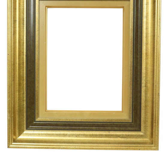 Image 1 of Strakke Gouden Houten Lijst Klassiek