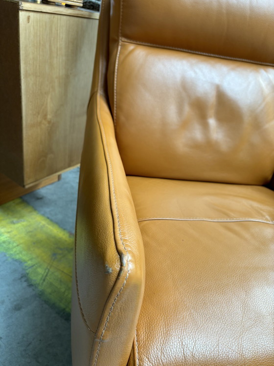 Image 1 of Lederen fauteuil