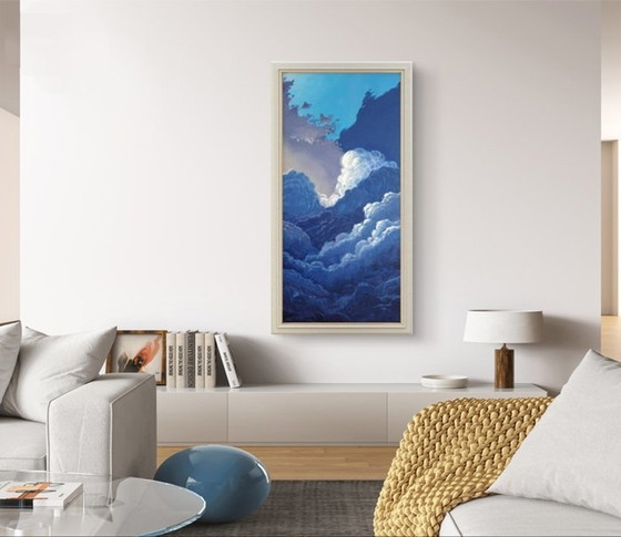 Image 1 of "Cloud 7" Olieverfschilderij door Byron Ray