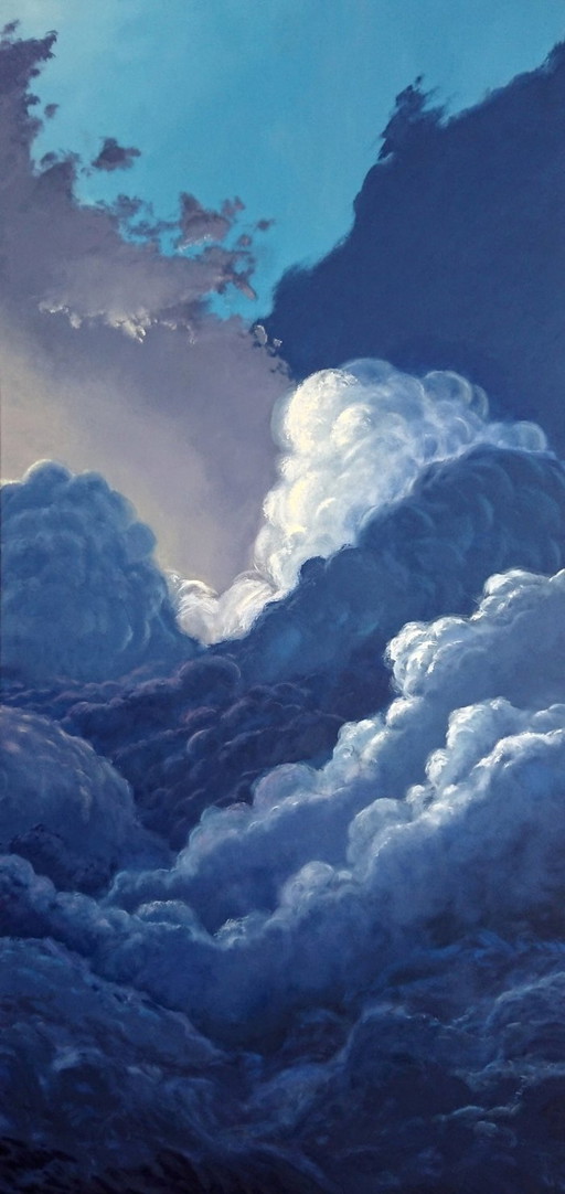 "Cloud 7" Olieverfschilderij door Byron Ray