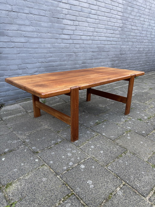 Deense Vintage Salontafel Teakhout Niels Bach