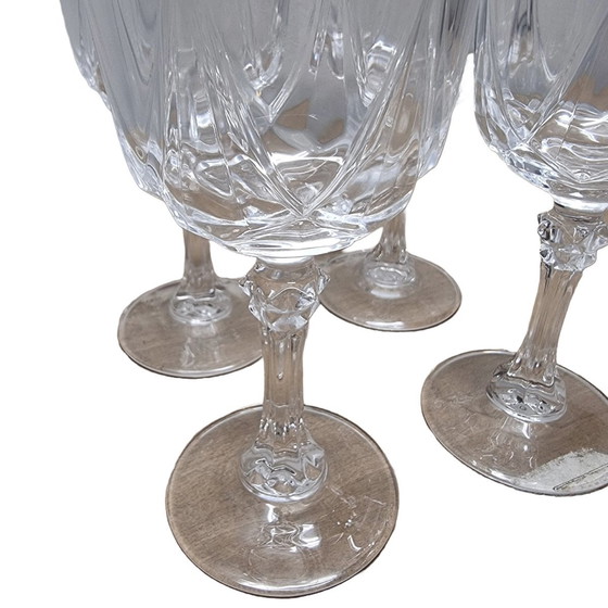Image 1 of Vintage Kristallen Wijnglazen Cristal D'Arques