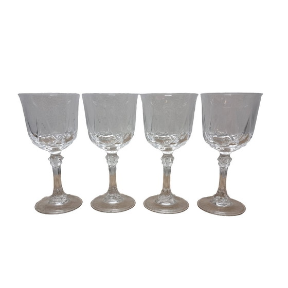 Image 1 of Vintage Kristallen Wijnglazen Cristal D'Arques