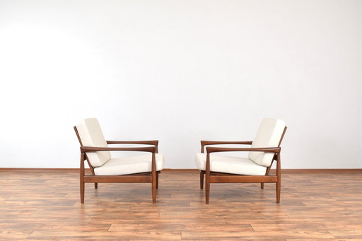 Mid Century Eiken Kolding Fauteuils Door Erik Wørts Voor Ikea, 1960S, Set Van 2