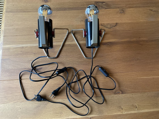 Image 1 of 2x Philips vintage lampen