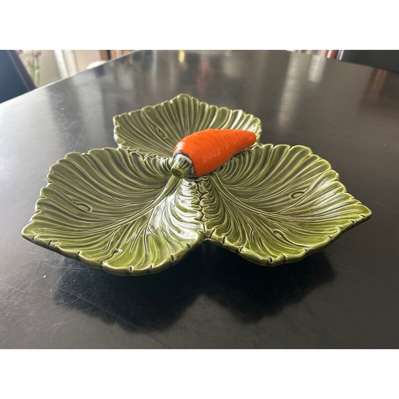 Image 1 of Vintage wortelvormige slibschaal, Italië 1960