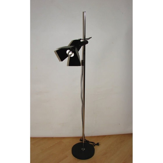 Image 1 of Vintage vloerlamp van metaal en kunststof, 1970