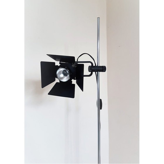 Image 1 of Vintage vloerlamp van metaal en kunststof, 1970
