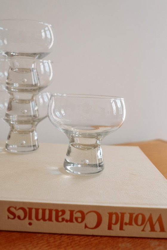 Image 1 of Set Van 4 Vintage Kosta Boda Coupes Of Schaaltjes