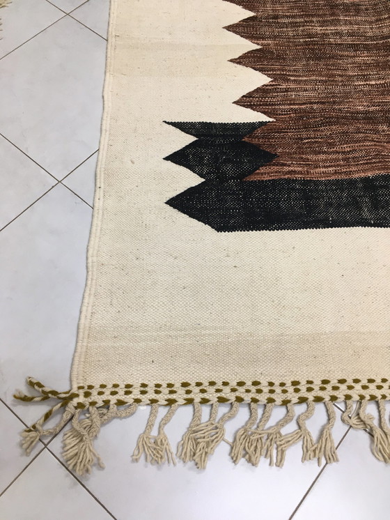 Image 1 of Kelim Boujad Berbers tapijt 3m15 x 1m97