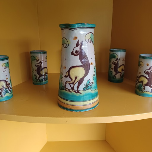 Keramisch Drinkkan Uit Prinses Christina Collectie