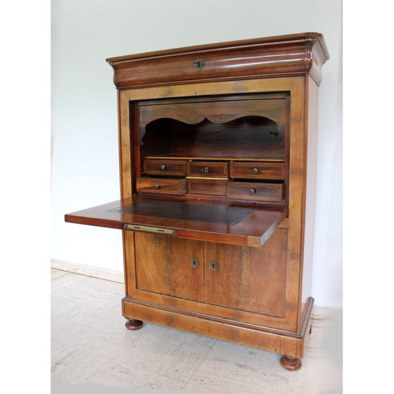 Image 1 of Vintage walnoten secretaire