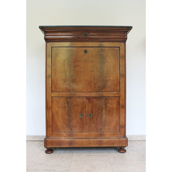 Image 1 of Vintage walnoten secretaire