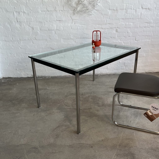 Cassina - Lc 10 P tafel - kristalglas