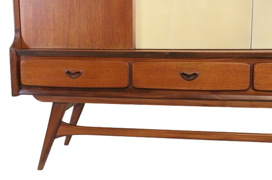 Image 1 of Wébé Louis van Teeffelen highboard 'Moerstraten' vintage