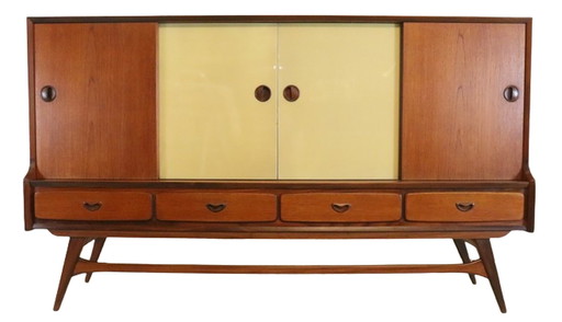 Wébé Louis van Teeffelen highboard 'Moerstraten' vintage