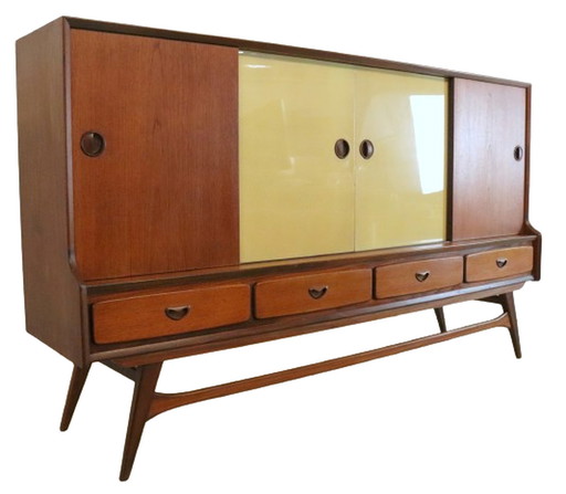 Wébé Louis van Teeffelen highboard 'Moerstraten' vintage