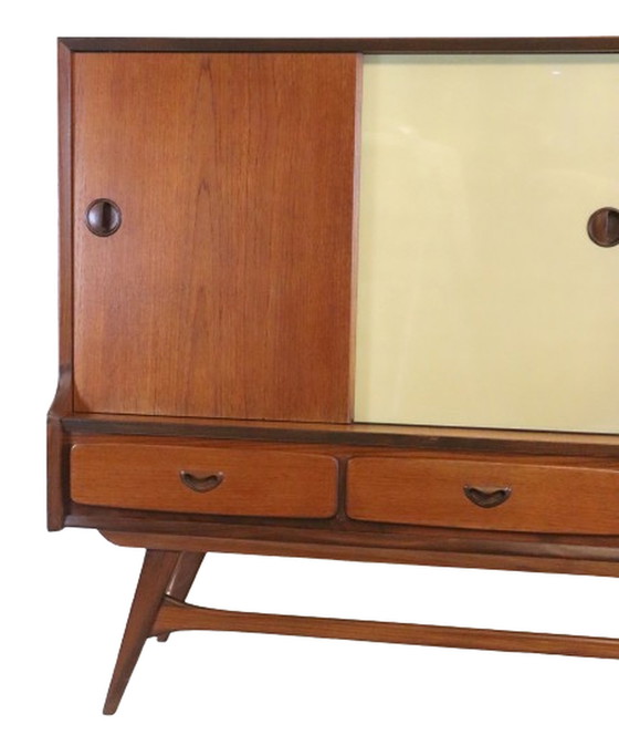 Image 1 of Wébé Louis van Teeffelen highboard 'Moerstraten' vintage