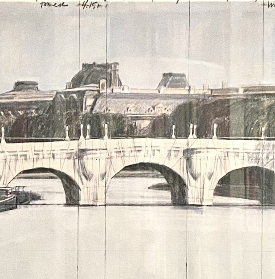 Image 1 of Christo Pont Neuf Poster