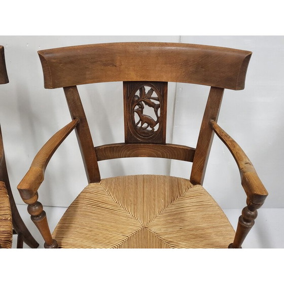 Image 1 of Paar vintage Landes fauteuils