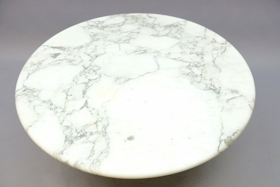 Image 1 of Vintage Italiaanse marmeren salontafel, jaren 70