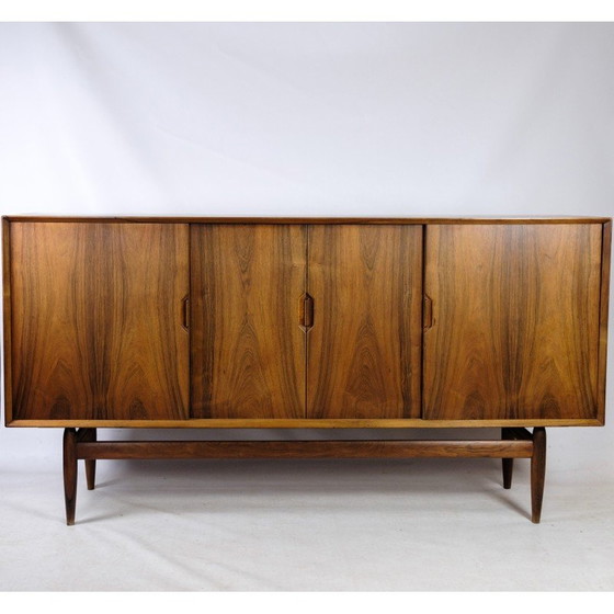 Image 1 of Vintage palissanderhouten highboard, Denemarken 1960