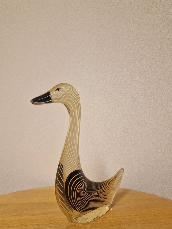 Image 1 of Vintage Moderne Gans Lucite Abraham Palatnik.