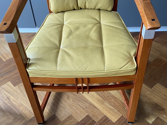 Image 1 of 2x Schuitema art deco eettafelstoelen