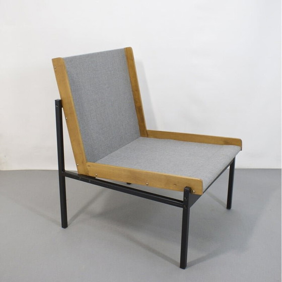 Image 1 of Set van 4 verwijderbare vintage lounge stoelen, 1960
