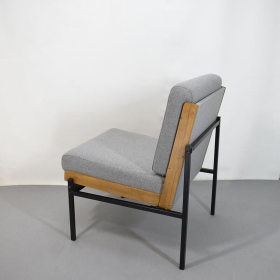 Image 1 of Set van 4 verwijderbare vintage lounge stoelen, 1960